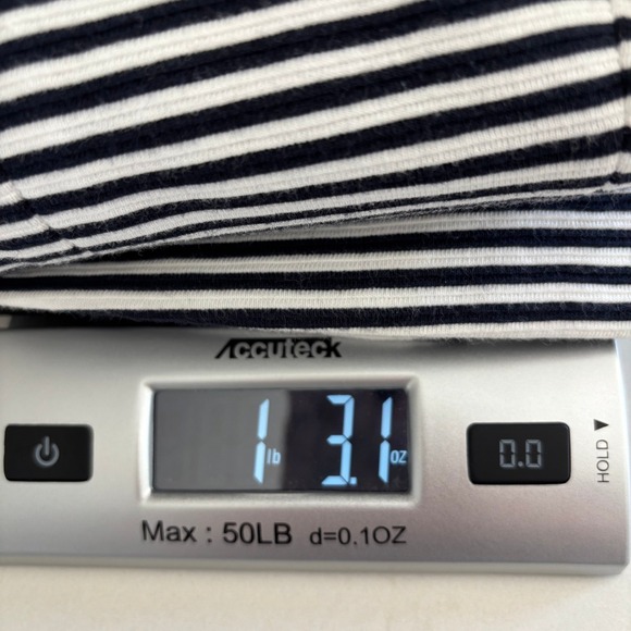 Ann Taylor Professional Collegiate Crisp Polished Blazer Black White Stripe Sz 4 - Picture 10 of 10